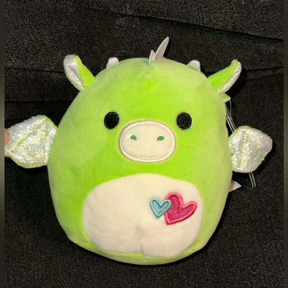 Squishmallows Desmund the Green Dragon 5” NWT - Picture 6 of 6